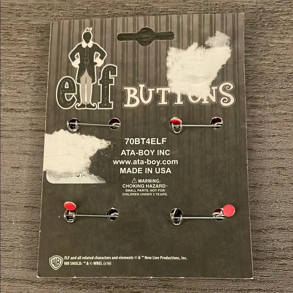 Elf Movie Button Set - Multicolor